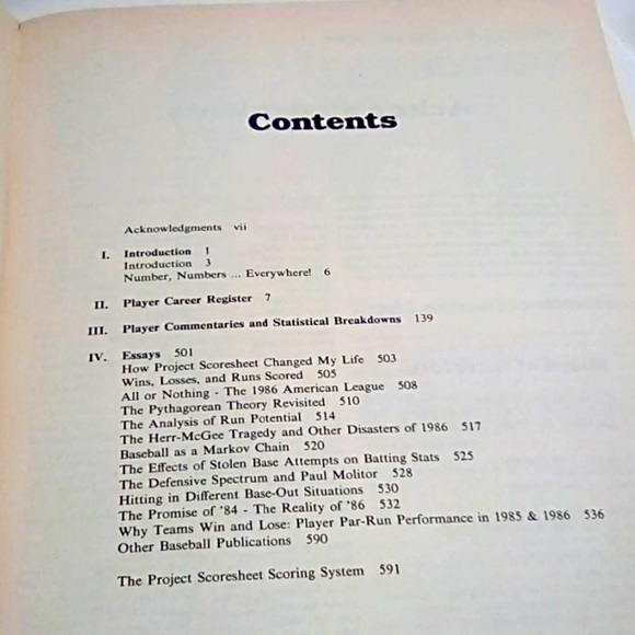 Bill James The Great American Baseball Stat Book 1987 - Picture 3 of 3